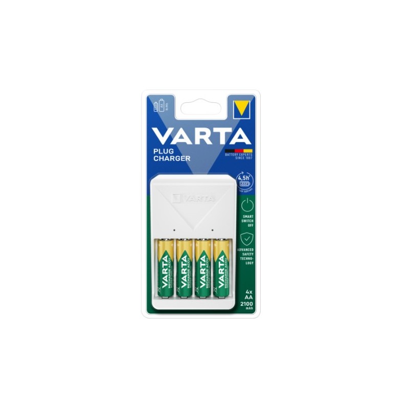 Varta 57657 101 451 Akkuladegerät Haushaltsbatterie AC