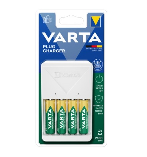 Varta 57657 101 451 Akkuladegerät Haushaltsbatterie AC