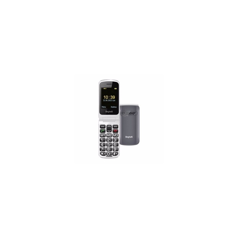 Beghelli Salvalavita Phone SLV18 6.1 cm (2.4") 88 g Silver Senior phone