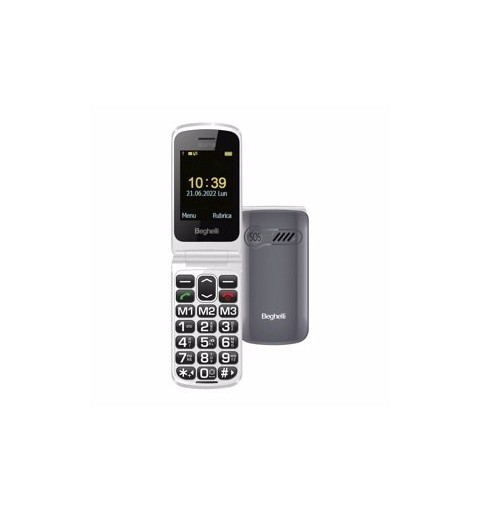 Beghelli Salvalavita Phone SLV18 6,1 cm (2.4") 88 g Argent Téléphone pour seniors