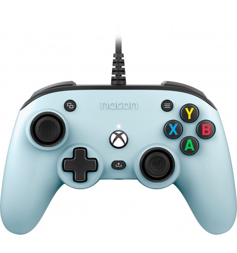 NACON Pro Compact Azul USB Gamepad Analógico Digital PC, Xbox One, Xbox Series S, Xbox Series X