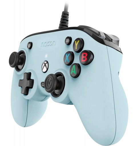 NACON Pro Compact Blue USB Gamepad Analogue Digital PC, Xbox One, Xbox Series S, Xbox Series X