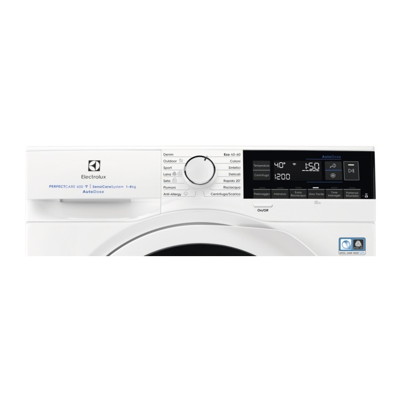 Electrolux EW6F384YQ lavadora Carga frontal 8 kg 1351 RPM A Blanco