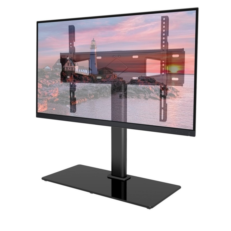 Techly ICA-LCD S07L support pour téléviseur 165,1 cm (65") Noir