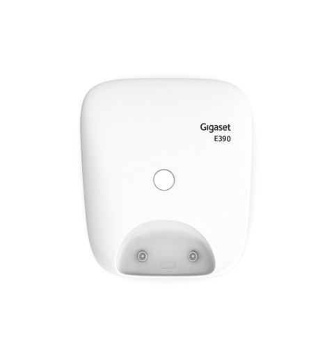 Gigaset E390 Teléfono DECT analógico Identificador de llamadas Blanco