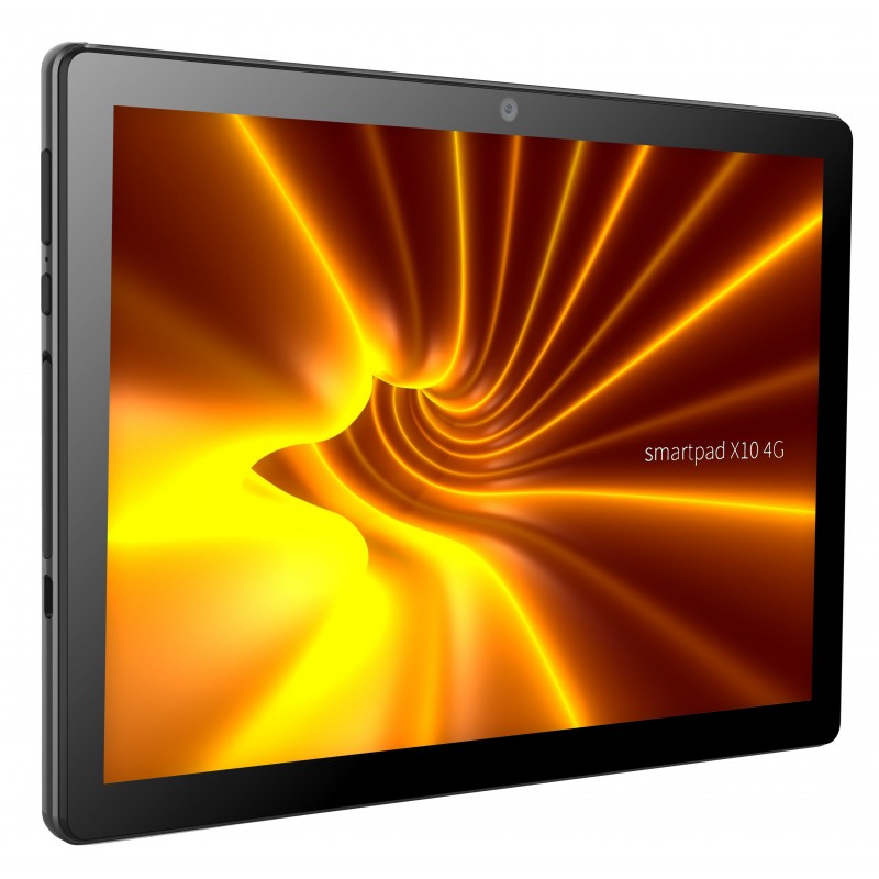 Mediacom SmartPad X10 4G LTE-FDD 32 GB 25,6 cm (10.1 Zoll) Spreadtrum 2 GB Android 12 Go edition Schwarz