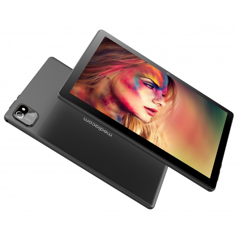 Mediacom SmartPad X10 4G LTE-FDD 32 GB 25,6 cm (10.1 Zoll) Spreadtrum 2 GB Android 12 Go edition Schwarz