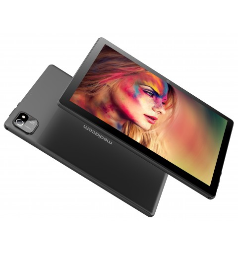 Mediacom SmartPad X10 4G LTE-FDD 32 GB 25,6 cm (10.1 Zoll) Spreadtrum 2 GB Android 12 Go edition Schwarz