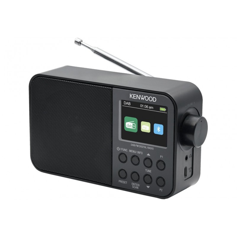 Kenwood CR-M30DAB-B Portable Numérique Noir