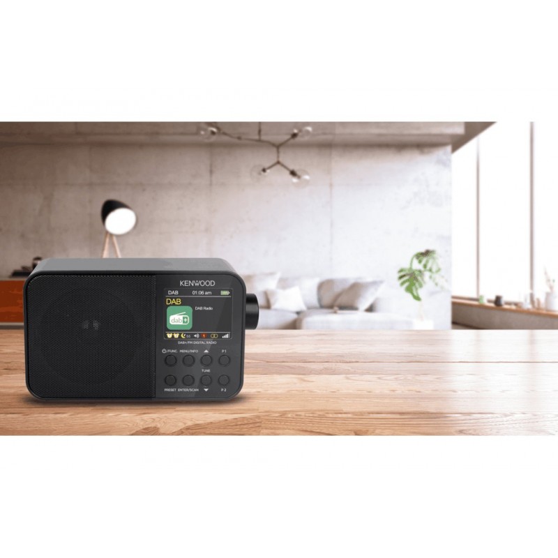 Kenwood CR-M30DAB-B Portatile Digitale Nero