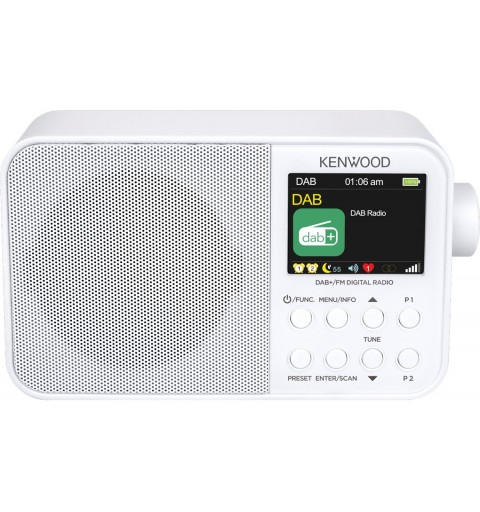 Kenwood CR-M30DAB-W Radio portable Numérique Blanc