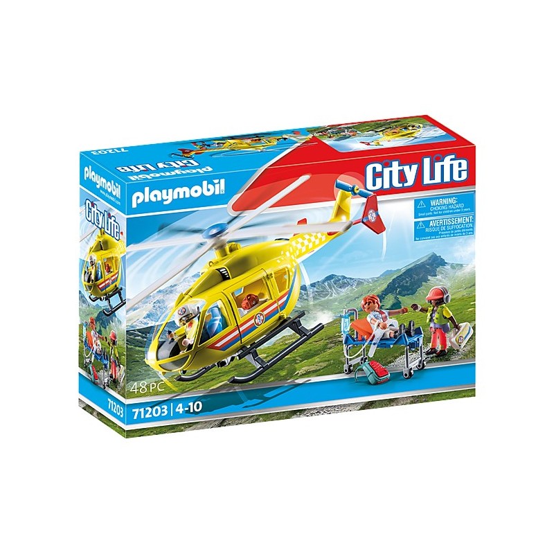 Playmobil City Life Rettungshelikopter