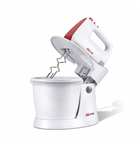 Girmi SB82 Sbattitore con base 400 W Rosso, Bianco