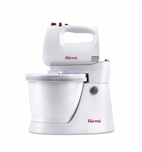 Girmi SB82 Sbattitore con base 400 W Rosso, Bianco