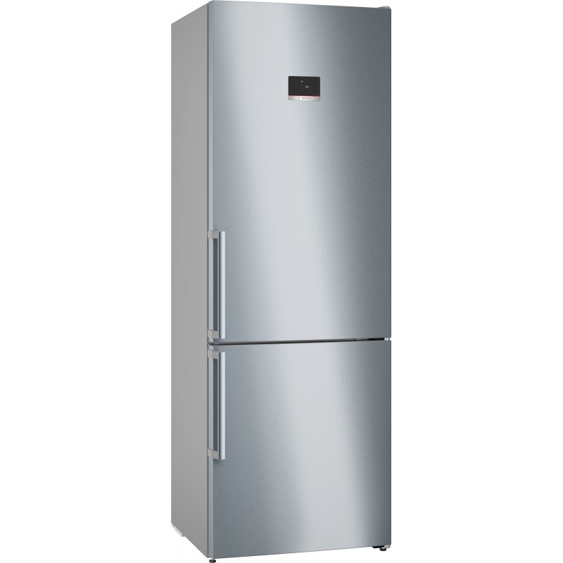 Bosch Serie 6 KGN49AICT fridge-freezer Freestanding 440 L C Stainless steel