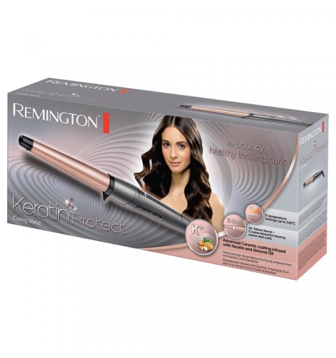 Remington CI83V6 Curling wand Warm Black, Rose gold 3 m