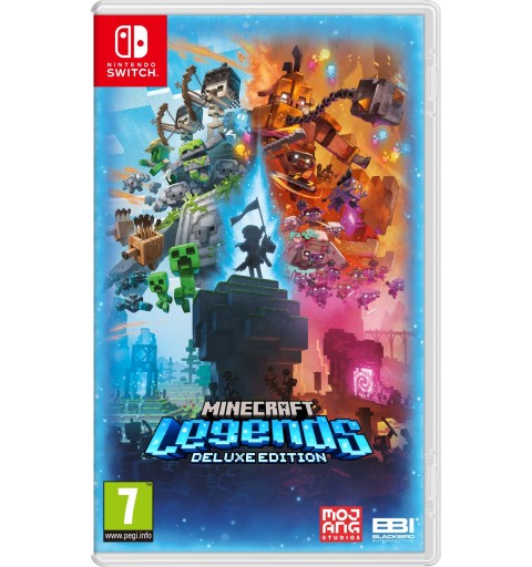 Nintendo Minecraft Legends - Deluxe Edition De lujo Chino simplificado, Alemán, Holandés, Inglés, Español, Francés, Italiano,