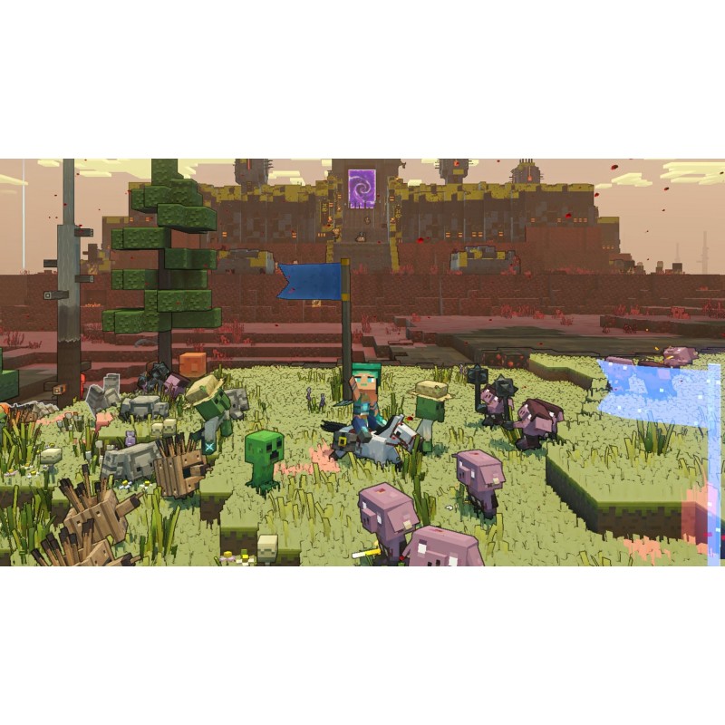 Nintendo Minecraft Legends - Deluxe Edition Chinois simplifié, Allemand, Néerlandais, Anglais, Espagnol, Français, Italien,