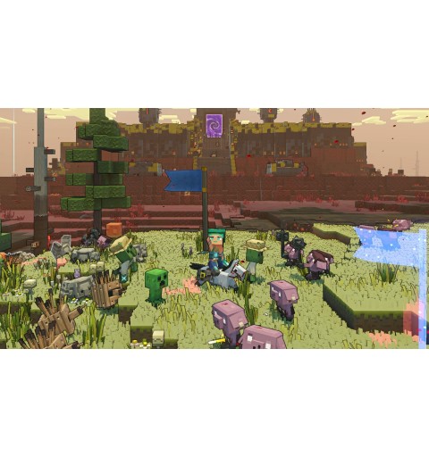 Nintendo Minecraft Legends - Deluxe Edition De lujo Chino simplificado, Alemán, Holandés, Inglés, Español, Francés, Italiano,