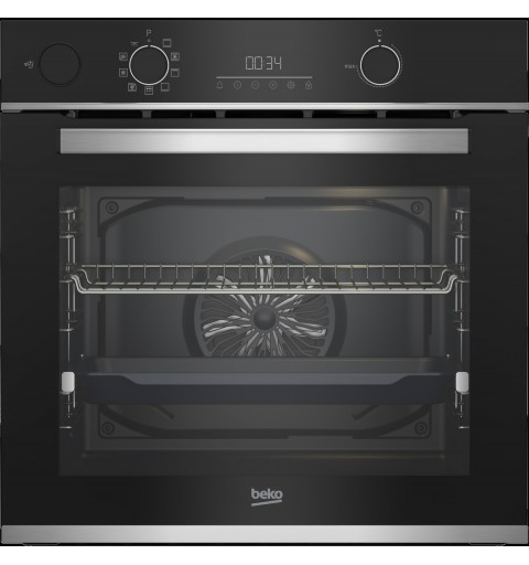 Beko BBIS13300XPE Backofen 71 l 3400 W A+ Schwarz, Edelstahl