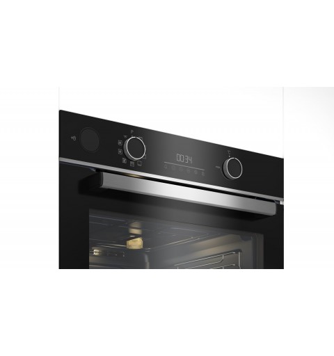 Beko BBIS13300XPE Backofen 71 l 3400 W A+ Schwarz, Edelstahl