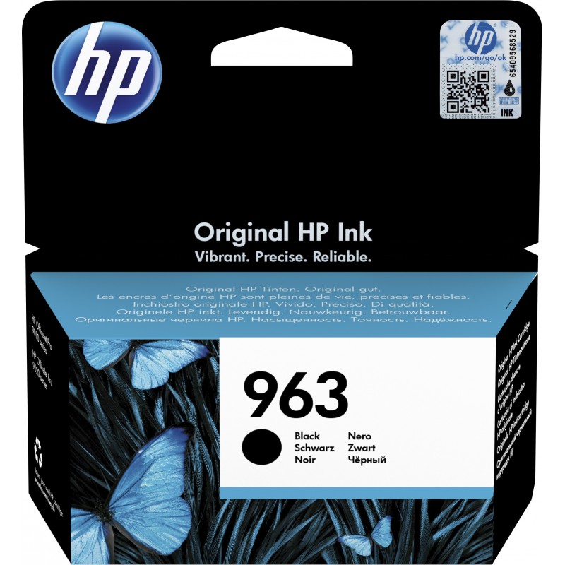 HP 963 Cartouche d'encre noire authentique