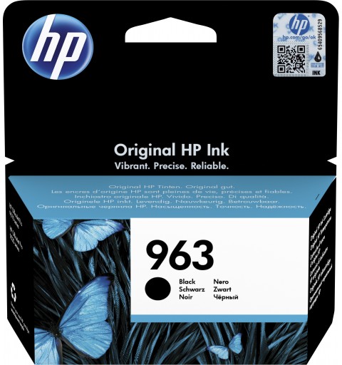 HP 963 Cartouche d'encre noire authentique