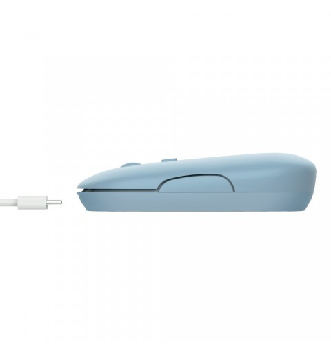 Trust Puck mouse Ambidestro RF senza fili + Bluetooth 1600 DPI