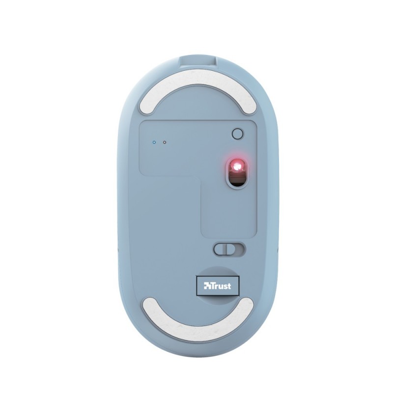 Trust Puck mouse Ambidestro RF senza fili + Bluetooth 1600 DPI