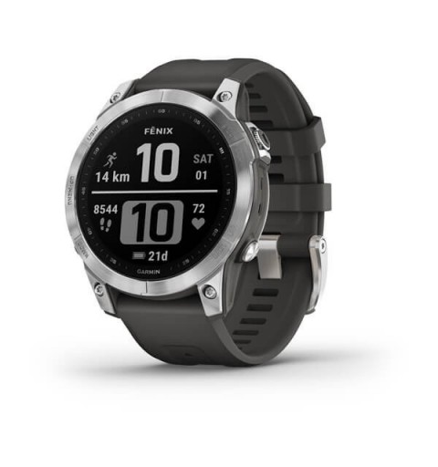 Garmin fenix 7 3,3 cm (1.3") MIP 47 mm Argent GPS (satellite)