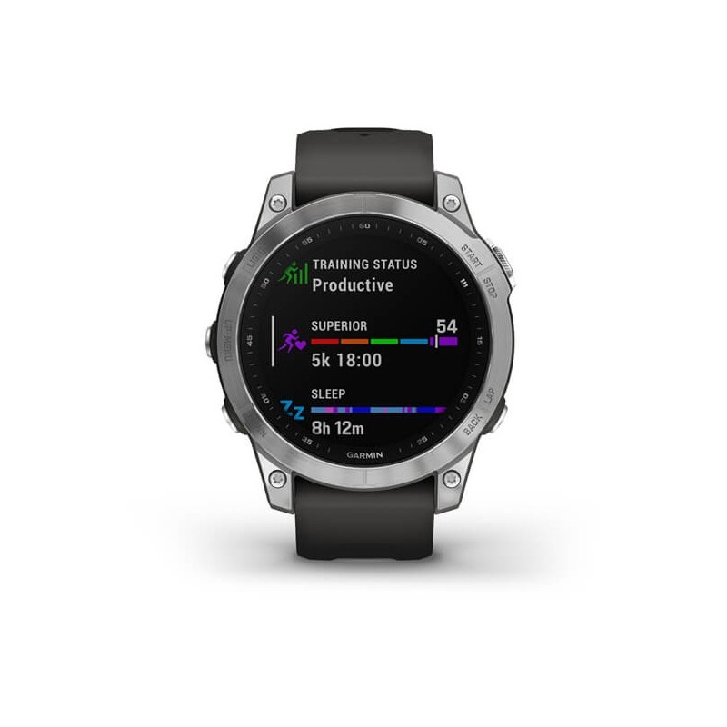 Garmin fenix 7 3,3 cm (1.3") MIP 47 mm Argent GPS (satellite)