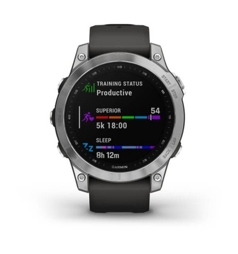 Garmin fenix 7 3,3 cm (1.3") MIP 47 mm Argent GPS (satellite)