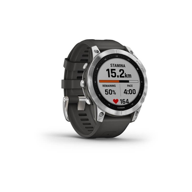 Garmin fenix 7 3,3 cm (1.3") MIP 47 mm Argent GPS (satellite)