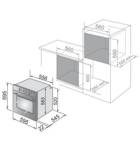 De’Longhi CM 9L AN PPP Backofen 74 l A Anthrazit