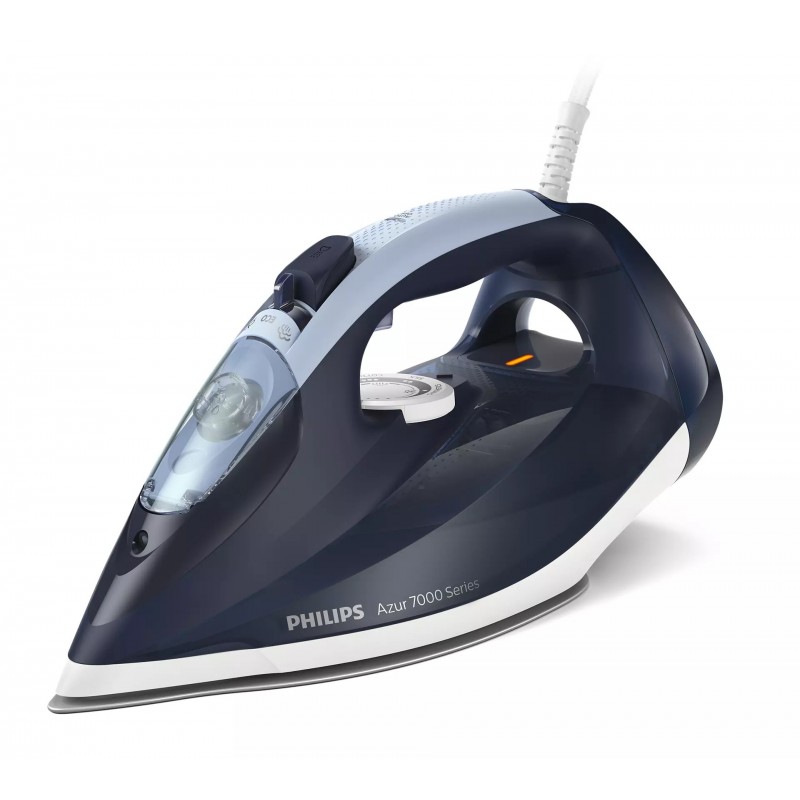 Philips 7000 series DST7030 20 plancha Plancha vapor-seco Suela SteamGlide Plus 2800 W Azul