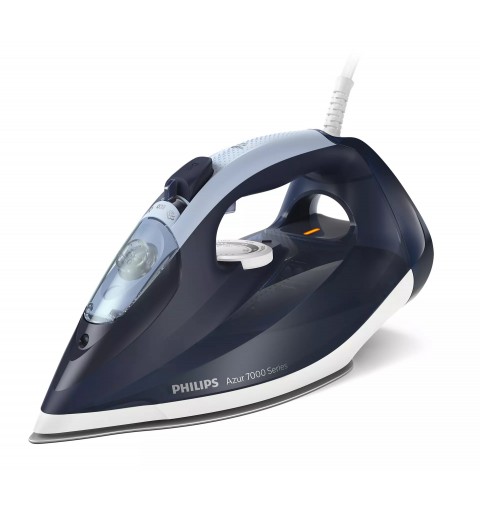 Philips 7000 series DST7030 20 iron Dry & Steam iron SteamGlide Plus soleplate 2800 W Blue