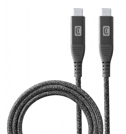 Cellularline USBDATA31C2CTAB1MK cable USB 1 m USB 3.2 Gen 1 (3.1 Gen 1) USB C Negro