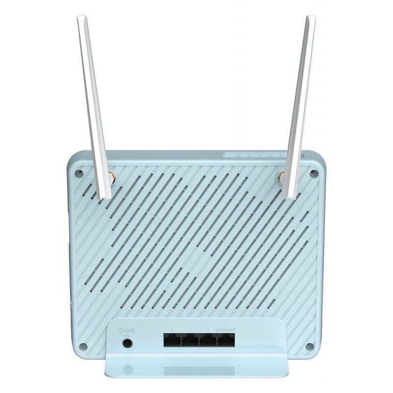 D-Link AX1500 4G Smart Router router inalámbrico Gigabit Ethernet Doble banda (2,4 GHz 5 GHz) Azul, Blanco