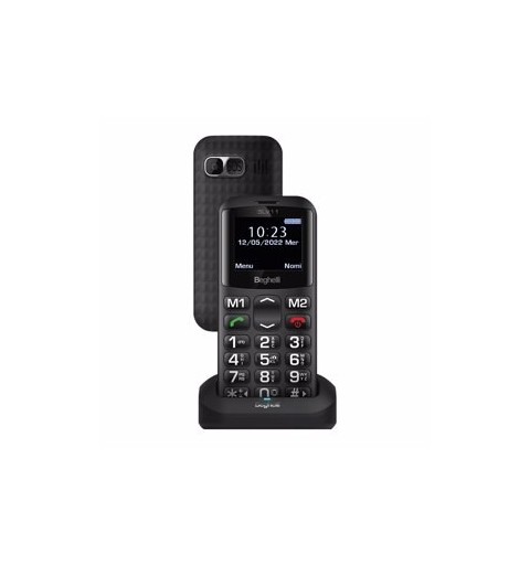 Beghelli SLV11 4,5 cm (1.77") 71 g Noir Téléphone pour seniors