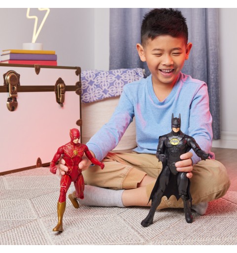 DC Comics , The Flash Action Figure, 12-inch The Flash Movie Collectible, Kids Toys for Boys and Girls Ages 3 and up