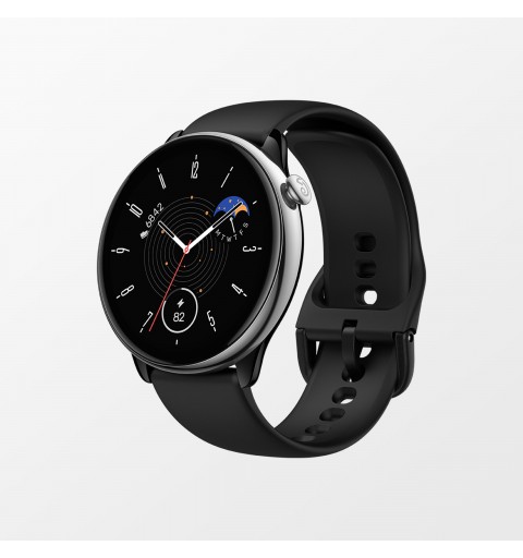 Amazfit GTR Mini 3,25 cm (1.28") AMOLED 42 mm Negro, Plata GPS (satélite)