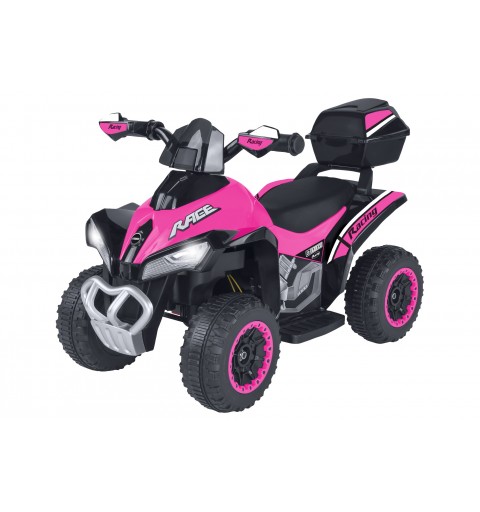 E-Spidko Quad elettrico per bambini, 6 Volt - Rosa