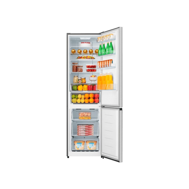 Hisense RB440N4ACD fridge-freezer Freestanding 434 L D Stainless steel