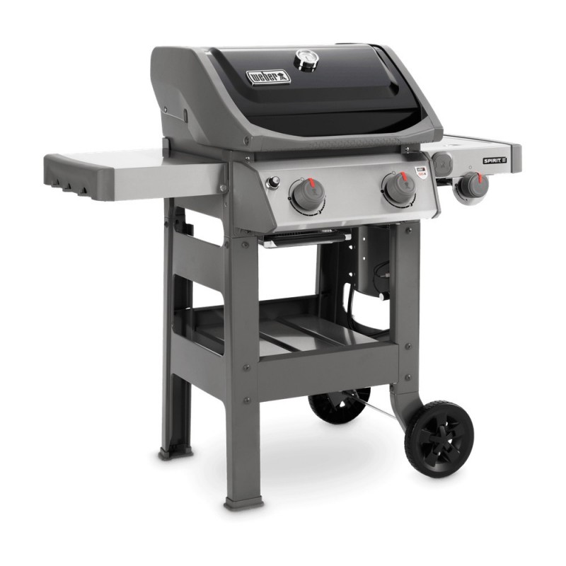 Weber Spirit II E-220 GBS Barbacoa Carro Gas Negro, Acero inoxidable 11220 W