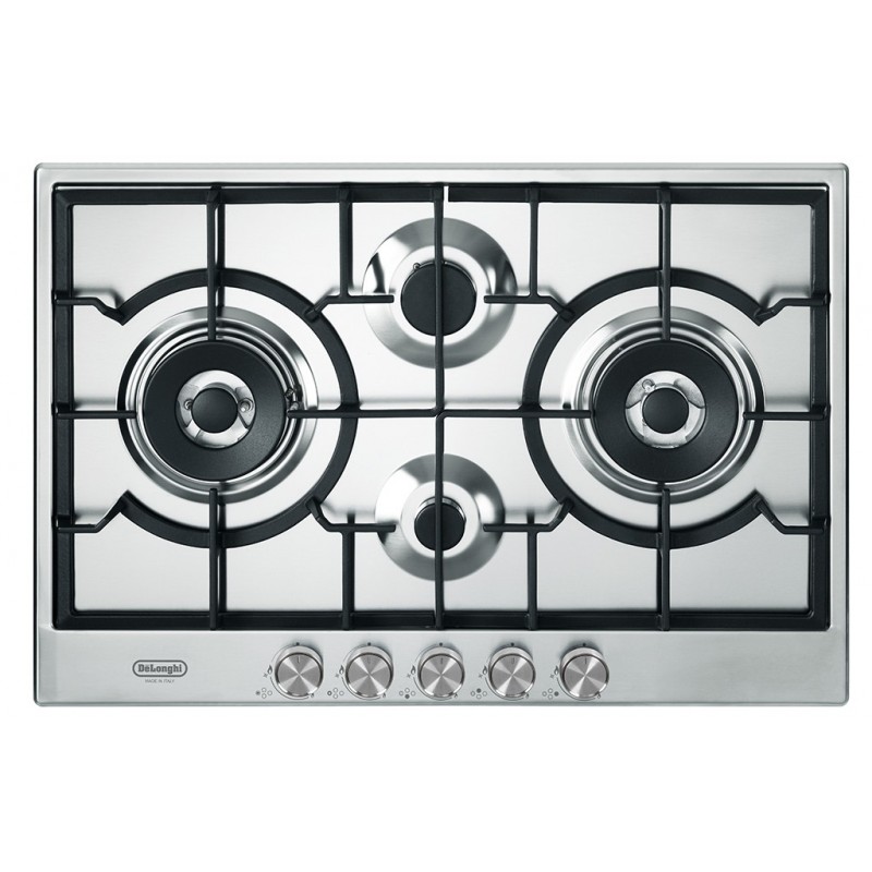 De’Longhi NSL 475 X hobs Acero inoxidable Integrado 75 cm Encimera de gas 4 zona(s)