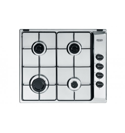 De’Longhi YAL 46 ASV hob Stainless steel Built-in 58 cm Gas 4 zone(s)