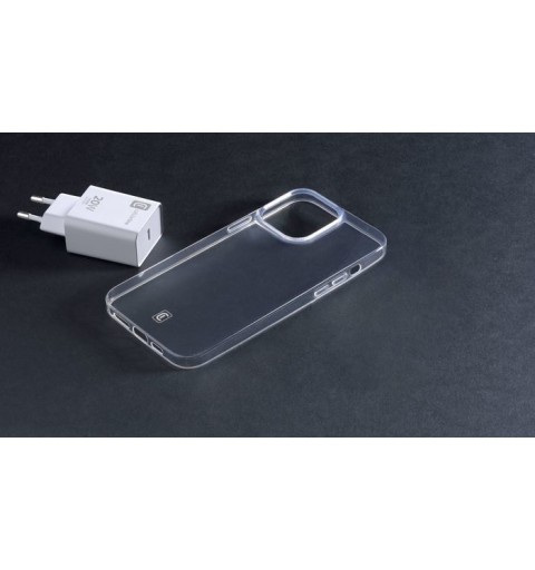 Cellularline Starter Kit funda para teléfono móvil 15,5 cm (6.1") Transparente, Blanco