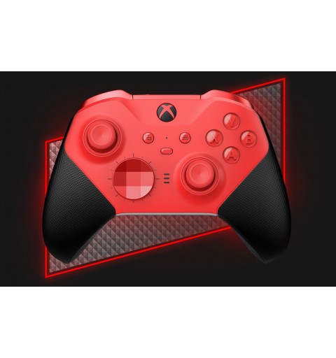 Microsoft Xbox Elite Series 2 - Core Black, Red Bluetooth USB Gamepad Analogue Digital Xbox Series S, Xbox Series X, PC, Xbox