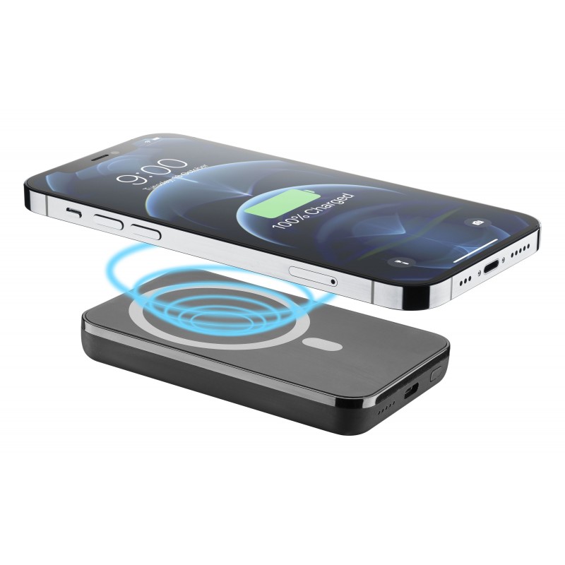 Cellularline MAG 5000 5000 mAh Wireless charging Black