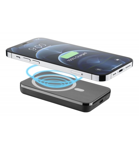 Cellularline MAG 5000 5000 mAh Wireless charging Black